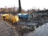 (2011.01.21) Илосос с приготовленным для слива отходов шлангом