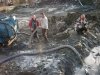 (2011.01.21) Процесс сброса буровых отходов