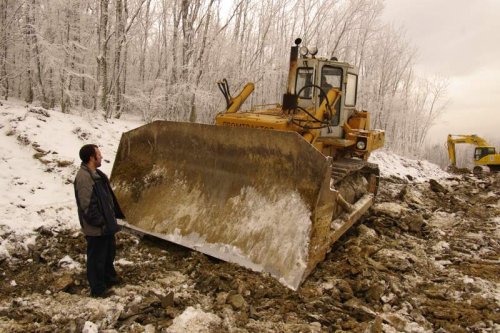 (2009.01.03) Акция гражданского сопротивления незаконному строительству дороги на Утрише