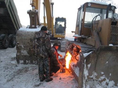 (2009.01.12) Акция гражданского сопротивления незаконному строительству дороги на Утрише