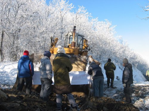 (2009.01.12) Акция гражданского сопротивления незаконному строительству дороги на Утрише