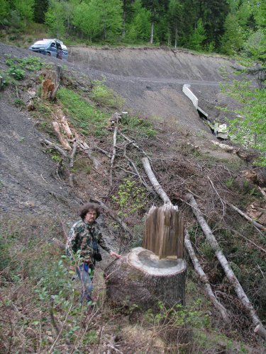 (2009.06.05) Строительство автомобильной дороги Гузерипль-плато Лагонаки