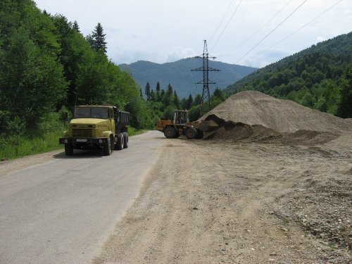 (2009.06.05) Строительство автомобильной дороги Гузерипль-плато Лагонаки