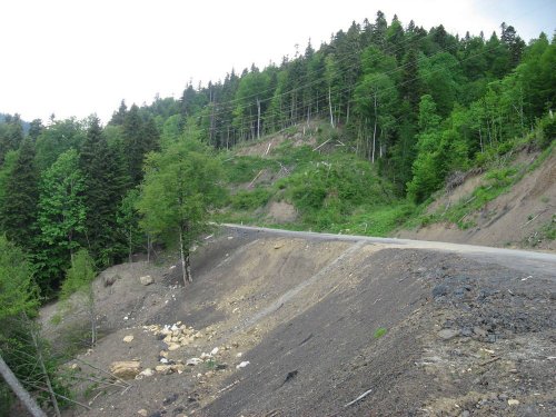 (2009.06.05) Строительство автомобильной дороги Гузерипль-плато Лагонаки