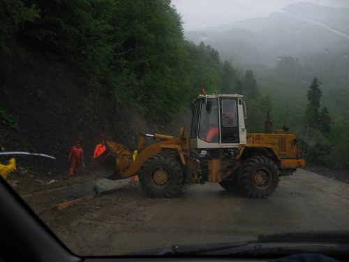 (2009.06.05) Строительство автомобильной дороги Гузерипль-плато Лагонаки
