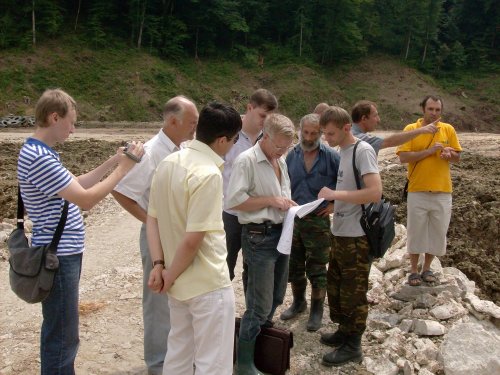 (2009.07.22) Выезд комиссии на место вырубки лапины крылоплодной в 29-м квартале Веселовского лесничества Сочинского нацпарка