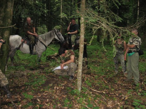 (2009.07.23) Обследование территории Северного отдела Кавказского заповедника в районе кордона Гузерипль