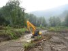 (2009.07.28) Незаконная рубка леса в 29-м кв. Веселовского лесничества Сочинского нацпарка при строительстве совмещенной дороги