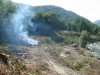 (2009.08.16) Строительство и вырубки леса в районе южного портала тоннеля №5 совмещенной дороги Адлер-Красная Поляна