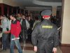 Милиция безучастно следила за происходящим
