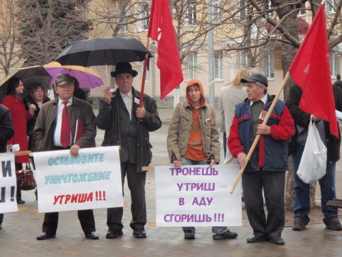 Митинг в защиту Утриша в Майкопе