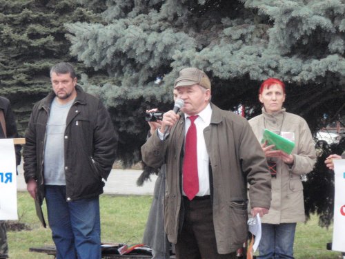 Митинг в защиту Утриша в Майкопе