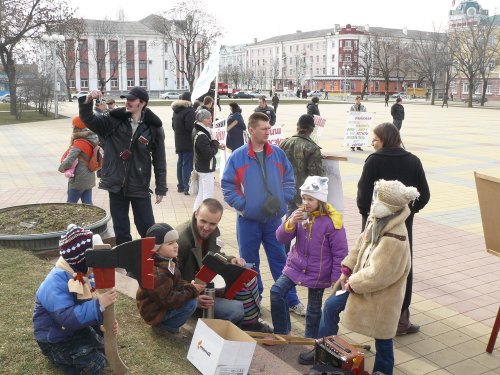 (2010.02.07) Акция в защиту Утриша в Майкопе