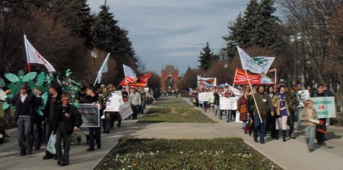 (2010.02.20) Митинг и демонстрация в защиту Утриша и Байкала в Краснодаре
