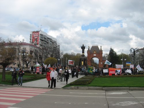 (2010.04.11) Краснодар. Митинг и демонстрация в защиту Утриша и Байкала