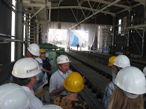 (2010.05.21) Общественность посетила Туапсинский балкерный терминал