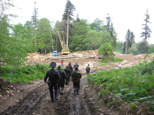 (2010.05.25) Операция по поимке браконьеров на горе Буква