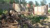 (2010.08.11) Вырубка пойменного леса и застройка берега Кубани в поселке Перекатный