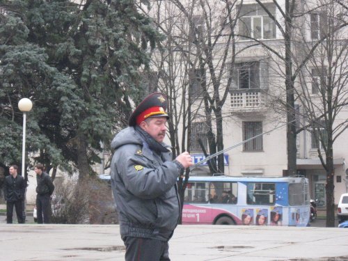 Милиция готовится к митингу-концерту