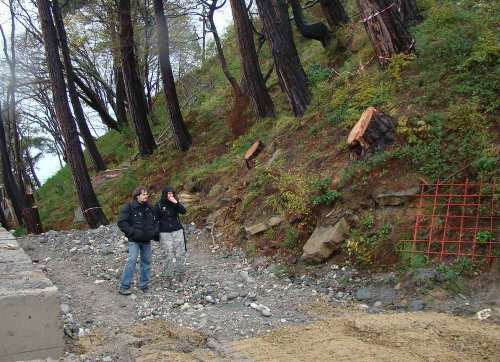 (2010.12.15) Блокада строительства железной дороги на мысе Видный