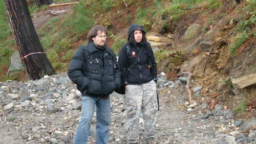 (2010.12.15) Блокада строительства железной дороги на мысе Видный