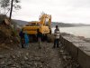 (2010.12.15) Блокада строительства железной дороги на мысе Видный