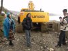 Активисты блокируют строительные работы