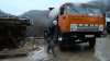 (2011.02.06) Водитель миксера спешно покидает место совершения правонарушения