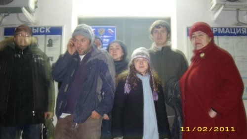 (2011.02.11) Активисты ЭкоВахты и журналистка "Собеседника" в Дивноморском ПОМ