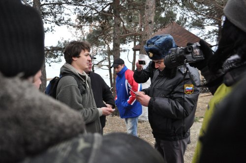 Пикник и аресты на "даче Ткачева" в Голубой бухте возле Джубги