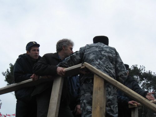 (2011.03.23) Радикальная акция на мысе Видный