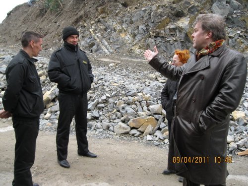 (2011.04.09) Лидер партии ЯБЛОКО посетил дачу Ткачева в Голубой Бухте