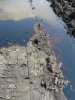 (2011.04.15) Нефтяная пленка и следы оленя на дороге