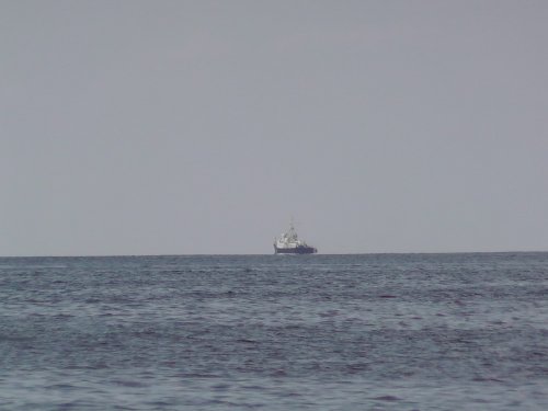 Сторожевой корабль, несший вахту с северной стороны