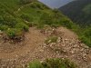 Расширенная тропа в урочище Медвежьи Ворота. Одно из самых широких мест