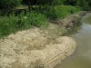 Уровень сошедшей из водоема воды