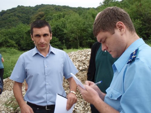 Прокурорская проверка места  строительства ТЭС 