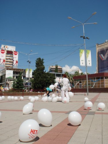 Гражданская акция протеста против строительства ТЭС в Кудепсте 