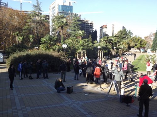 Митинг в Сочи против строительства ТЭС в Кудепсте