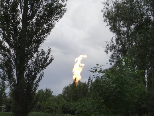 Авария на газовой скважине в хуторе Ханьков