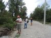 Инспекция планируемого поселка в квартале 147А Лермонтовского лесничества