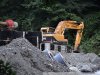 Строительство моста через Шахе возле кордона Бабук-Аул