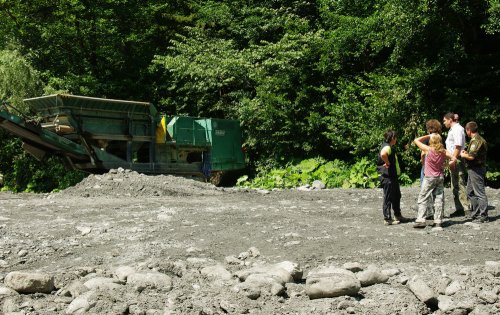 Работники заповедника были удивлены масштабом развернувшихся незаконных работ
