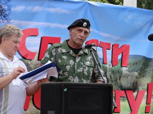 В Абинске состоялся митинг против добычи мергеля в Шапсугском районе