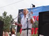 Выступает житель Абинска Сергей Лузан