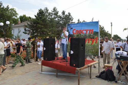 В Абинске состоялся митинг против добычи мергеля в Шапсугском районе
