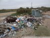 "Визитная карточка" Славянских Кучугур - большая помойка на въезде