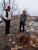 Свалка возле станицы Журавская
