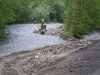 Нарушение природоохранного законодательства на територии Кавказского заповедника. Река Шахе.