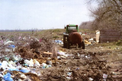 Свалка возле пос. Щербиновский